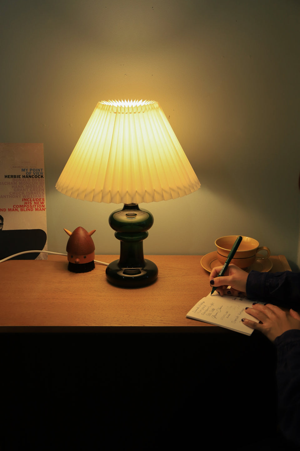 Vintage Holmegaard Table Lamp Granny Green/ホルムガード テーブルランプ グラニー グリーン 間接照明 デンマーク 北欧インテリア