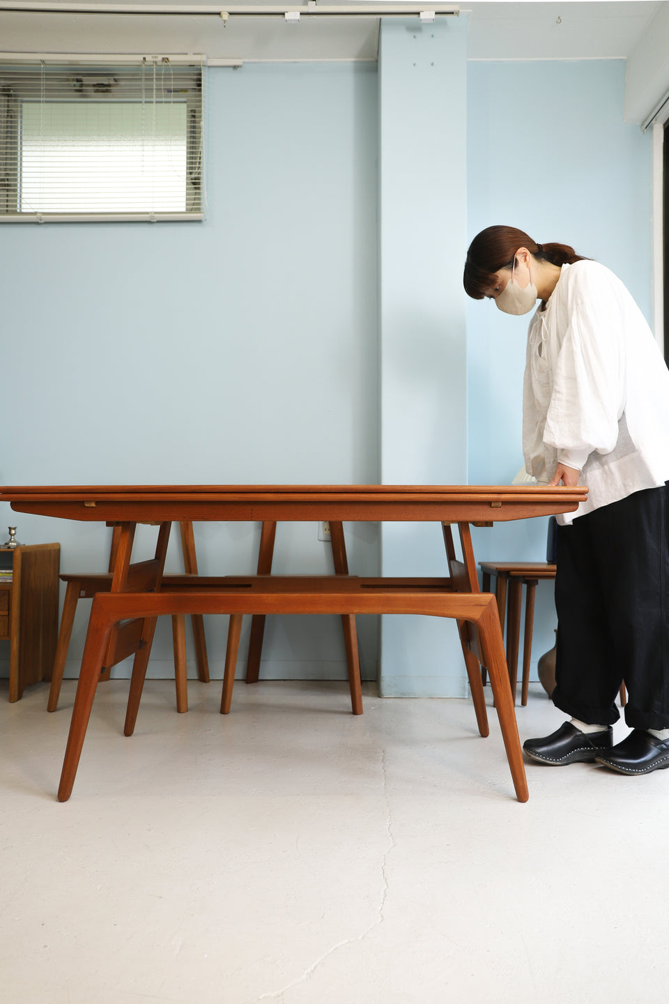 Trioh Møbler Elevator Extension Table Danish Vintage/デンマークヴィンテージ トリオモブラー エレベーター エクステンションテーブル 北欧家具