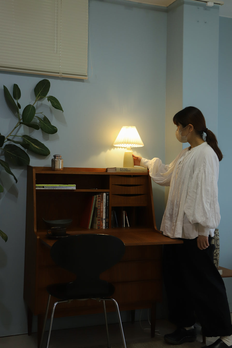 Danish Vintage Palshus Table Lamp/パルシュス テーブルランプ デンマークヴィンテージ 間接照明 北欧インテリア