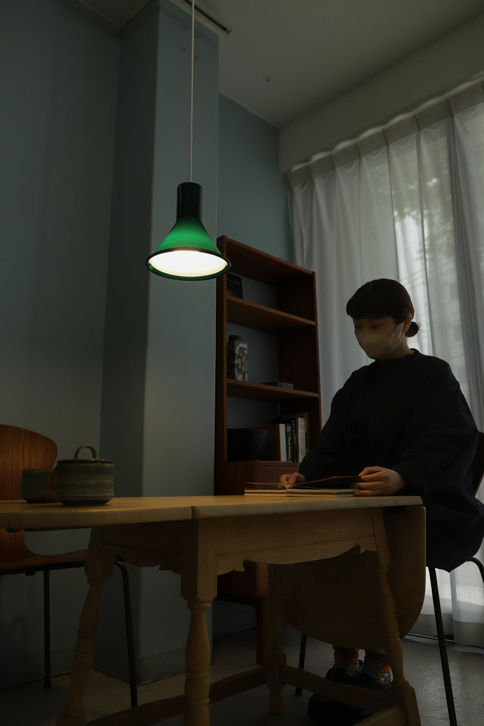 Holmegaard Pendant Light P&T Mini Green/ホルムガード ペンダントライト マイケル・バング デンマークヴィンテージ