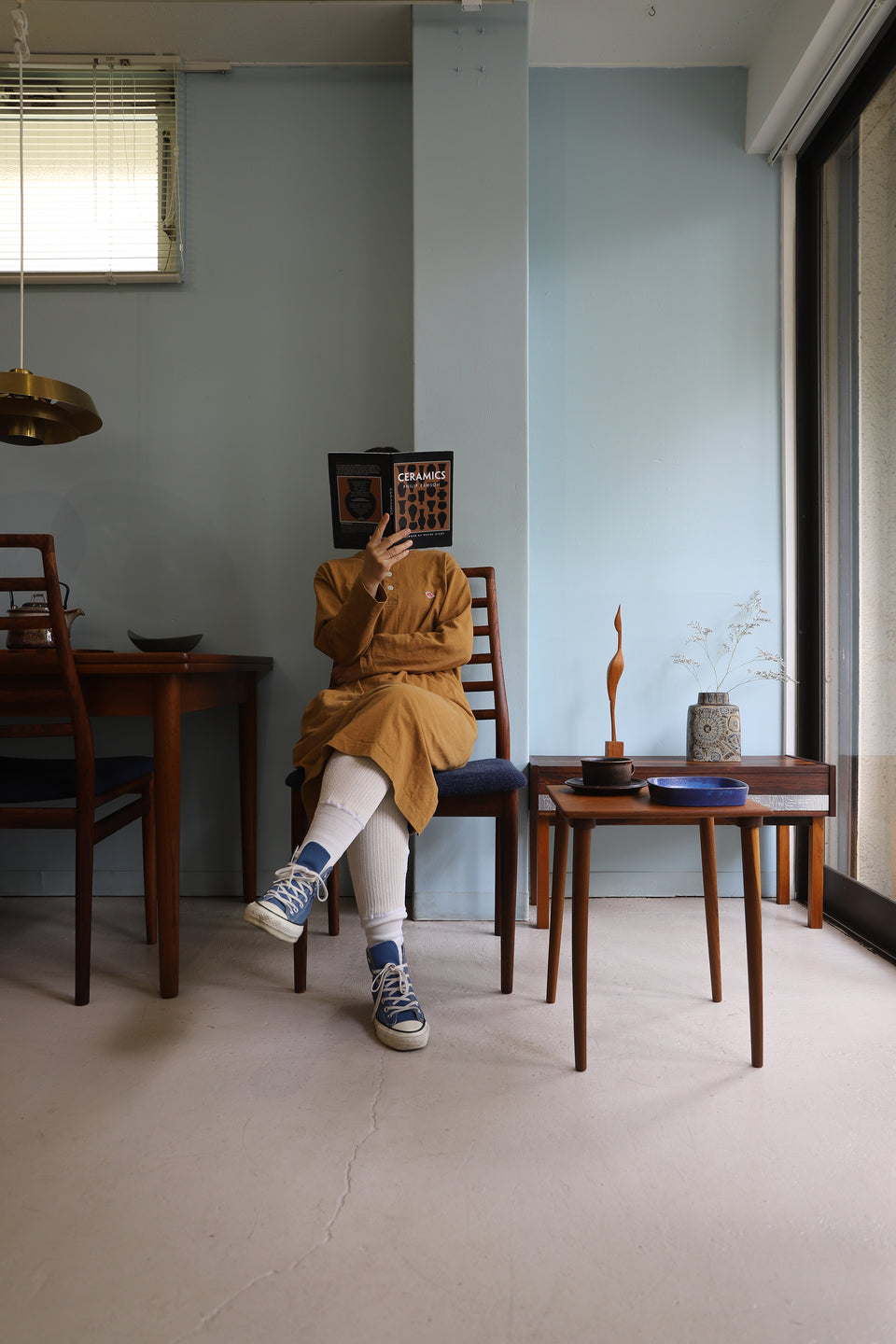 Sorø Stolefabrik High Back Dining Chair Rosewood/デンマークヴィンテージ ダイニングチェア 椅子 ハイバック ローズウッド 北欧家具