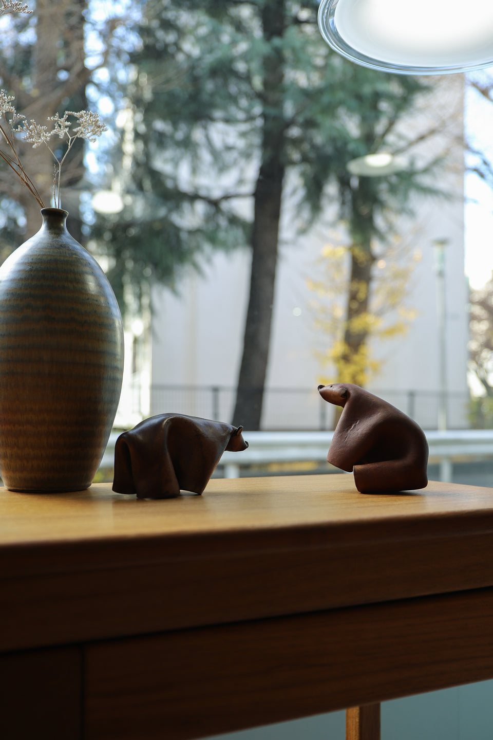 Vintage DERU Germany “German ORIGAMI” Bear/ドイツヴィンテージ レザーアニマル クマ 折り紙 ミッドセンチュリー