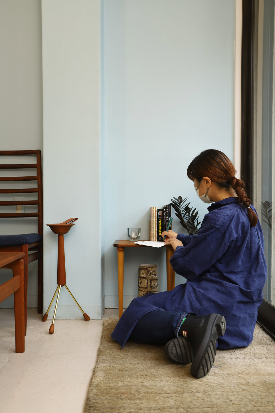 Small Side Table Danish Vintage/デンマークヴィンテージ サイドテーブル チーク材 北欧家具