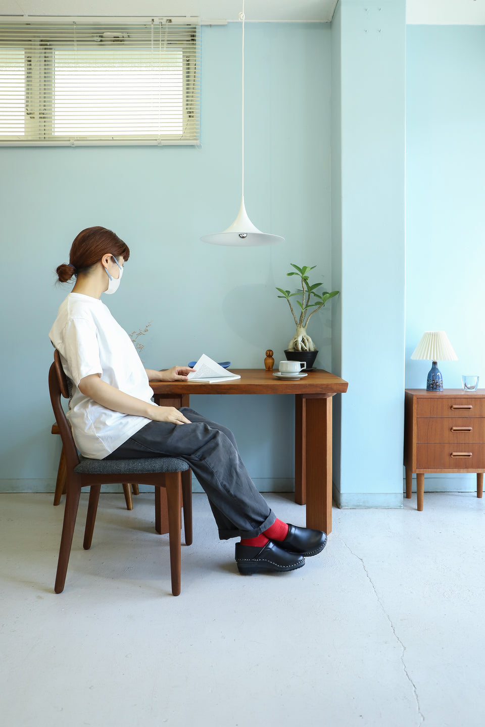 BC Kobo Solid Teak Table/BC工房 チーク無垢材 テーブル デスク