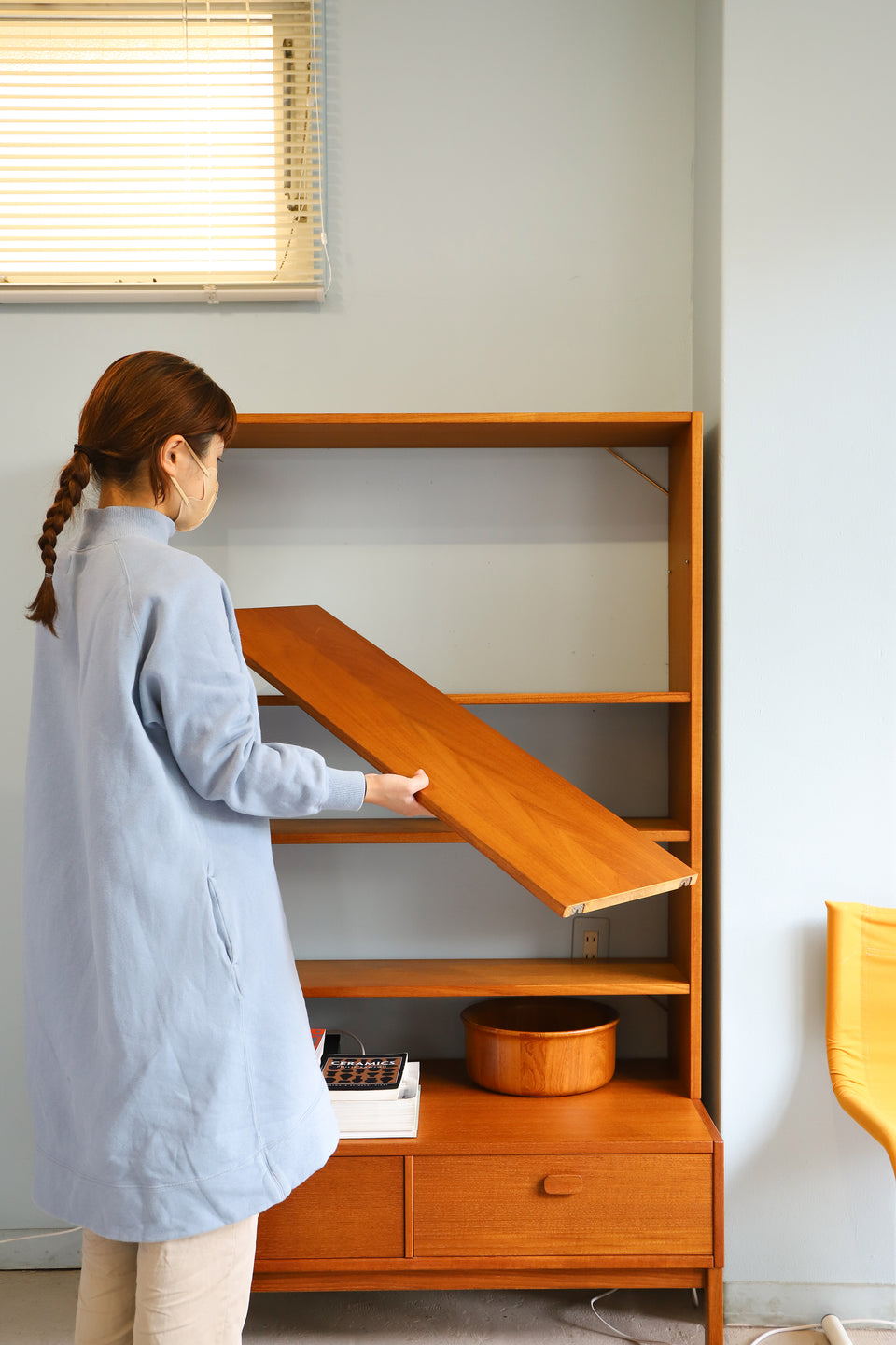 Swedish Vintage ULFERTS Teakwood Bookcase/スウェーデンヴィンテージ ウルファーツ ブックケース シェルフ 北欧家具