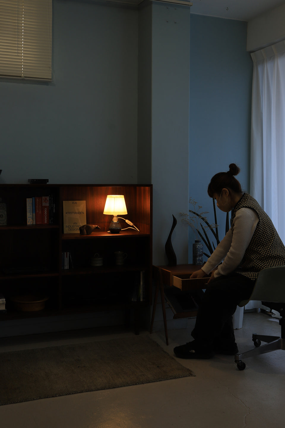 Danish Vintage Søholm Table Lamp Model 994/デンマークヴィンテージ スーホルム テーブルランプ 間接照明 北欧インテリア