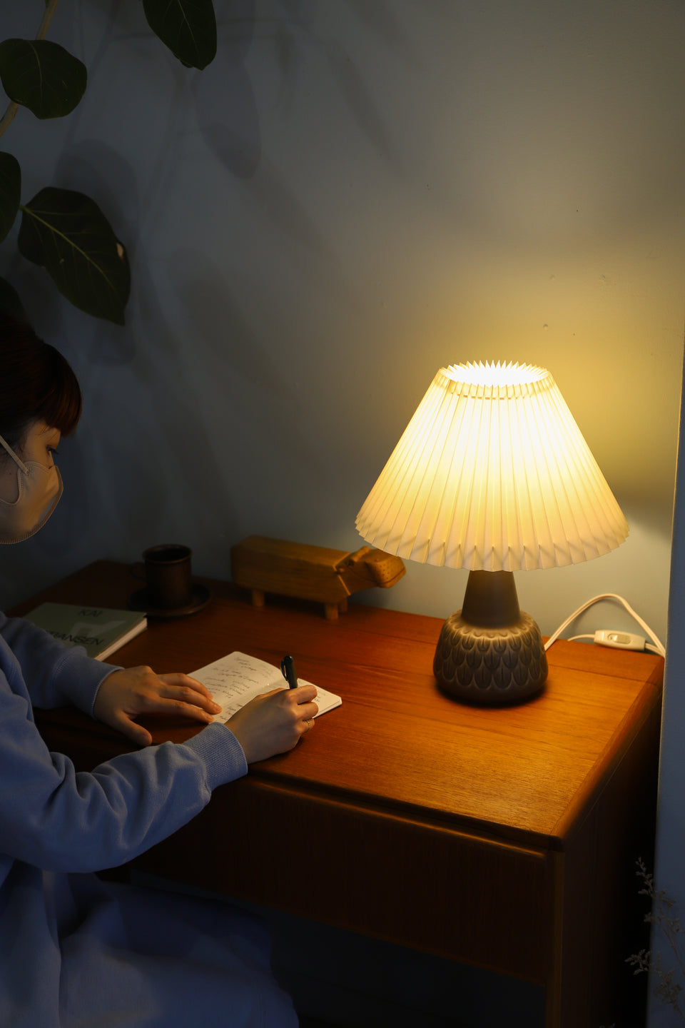 Danish Vintage Søholm Table Lamp Model 1015 Einar Johansen/スーホルム テーブルランプ エイナー・ヨハンセン 間接照明 北欧インテリア デンマークヴィンテージ