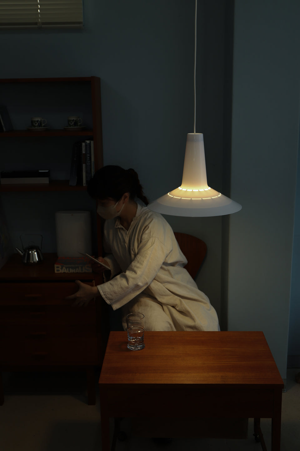 Bent Karlby Pendant Light STARLIGHT Ask Belysninger/デンマークヴィンテージ ベント・カールビー ペンダントライト
