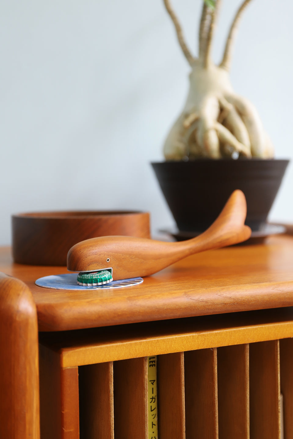 Danish Vintage Teakwood Bottle Opener/デンマークヴィンテージ 栓抜き ボトルオープナー オブジェ チーク材