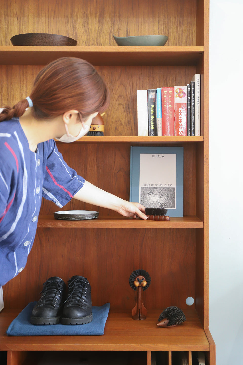 Danish Vintage Clothing Brush Objet/デンマークヴィンテージ 洋服ブラシ オブジェ 北欧インテリア