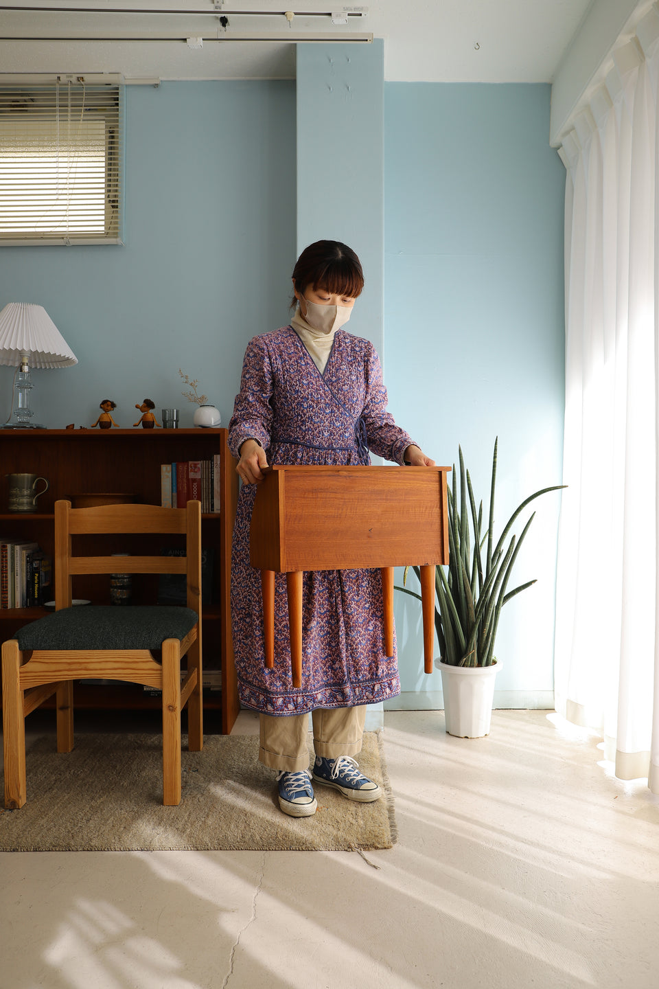 Swedish Vintage Small Chest Side Table/スウェーデンヴィンテージ スモールチェスト サイドテーブル 北欧家具