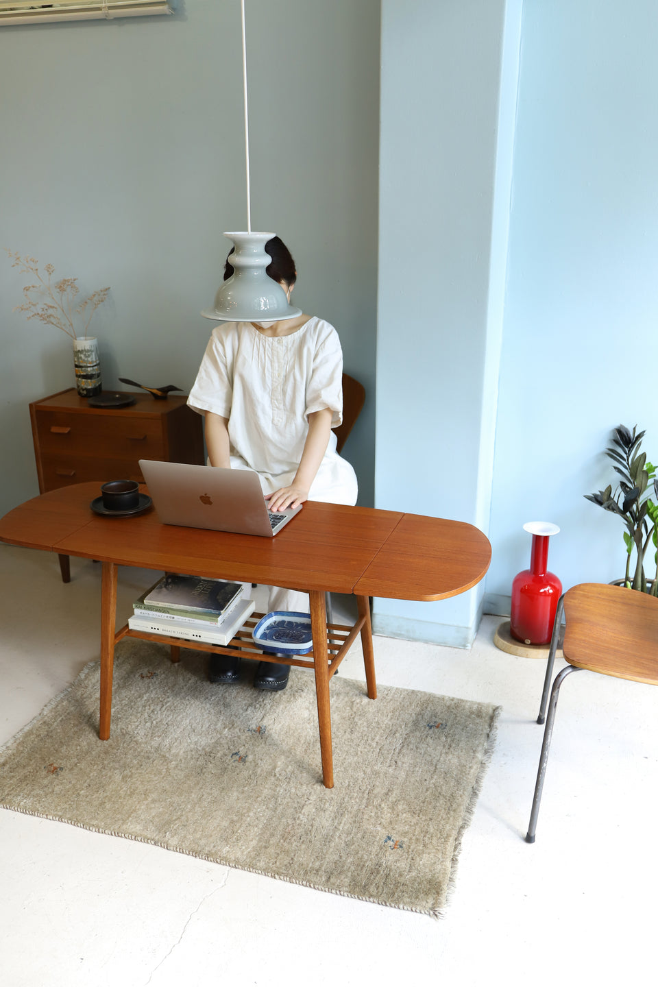 Danish Vintage Butterfly Extension Coffee Table/デンマークヴィンテージ バタフライ コーヒーテーブル エクステンション 北欧家具