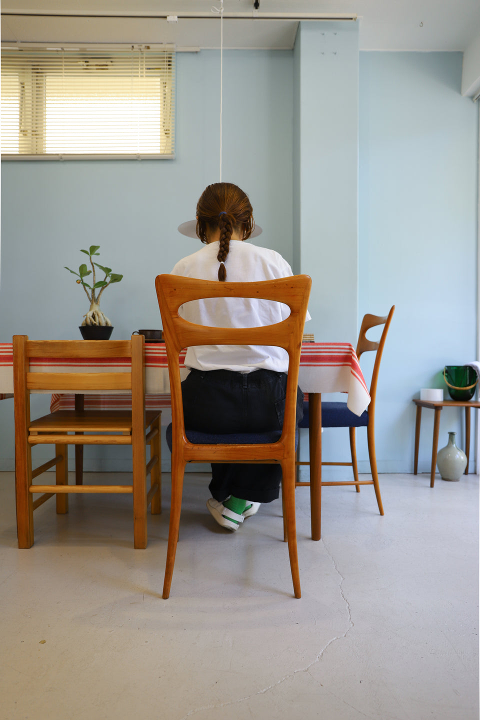 Italian Vintage Dining Chair Paolo Buffa/イタリアヴィンテージ ダイニングチェア 椅子 チェリー材