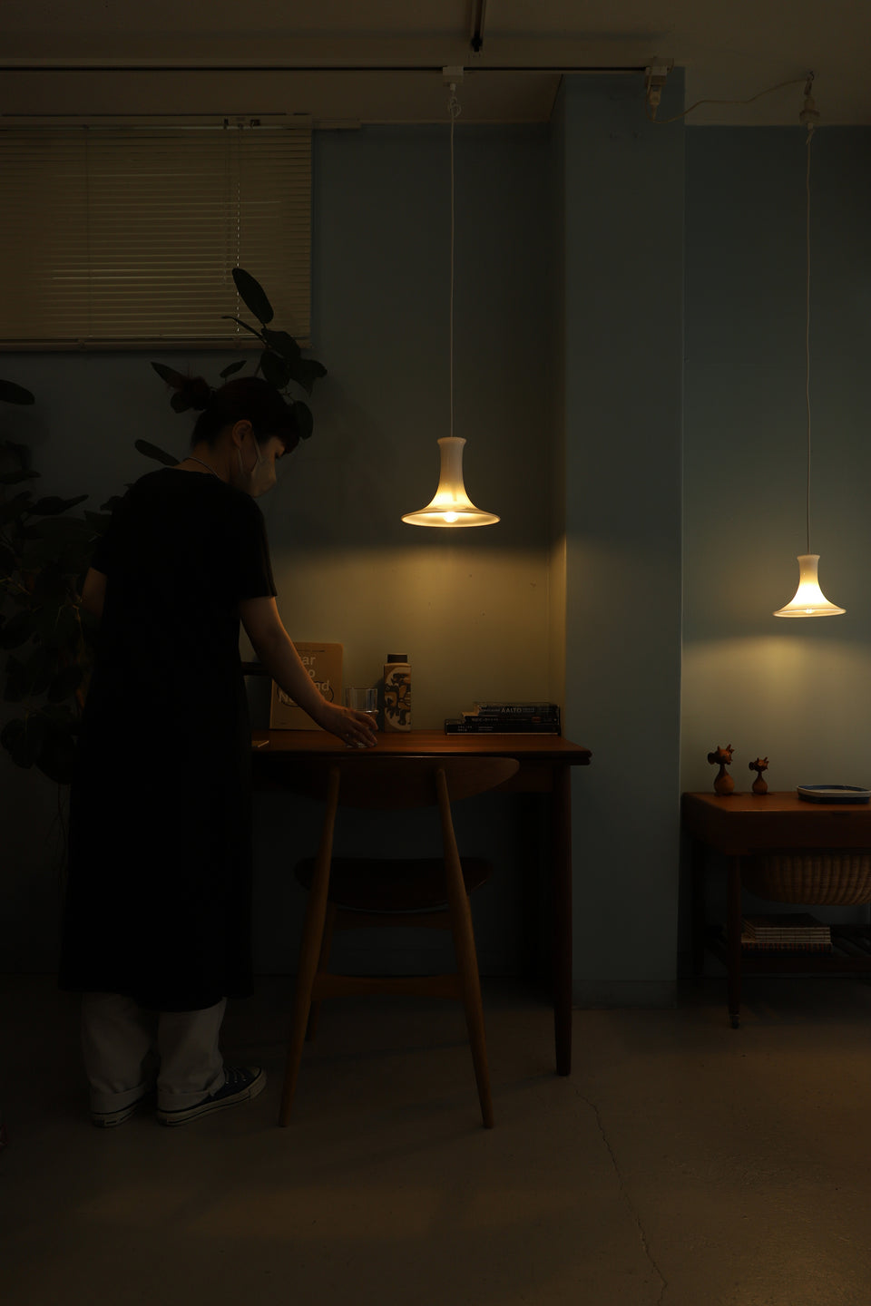 Holmegaard Pendant Light Mandarin/ホルムガード ペンダントライト マンダリン デンマークヴィンテージ 北欧インテリア