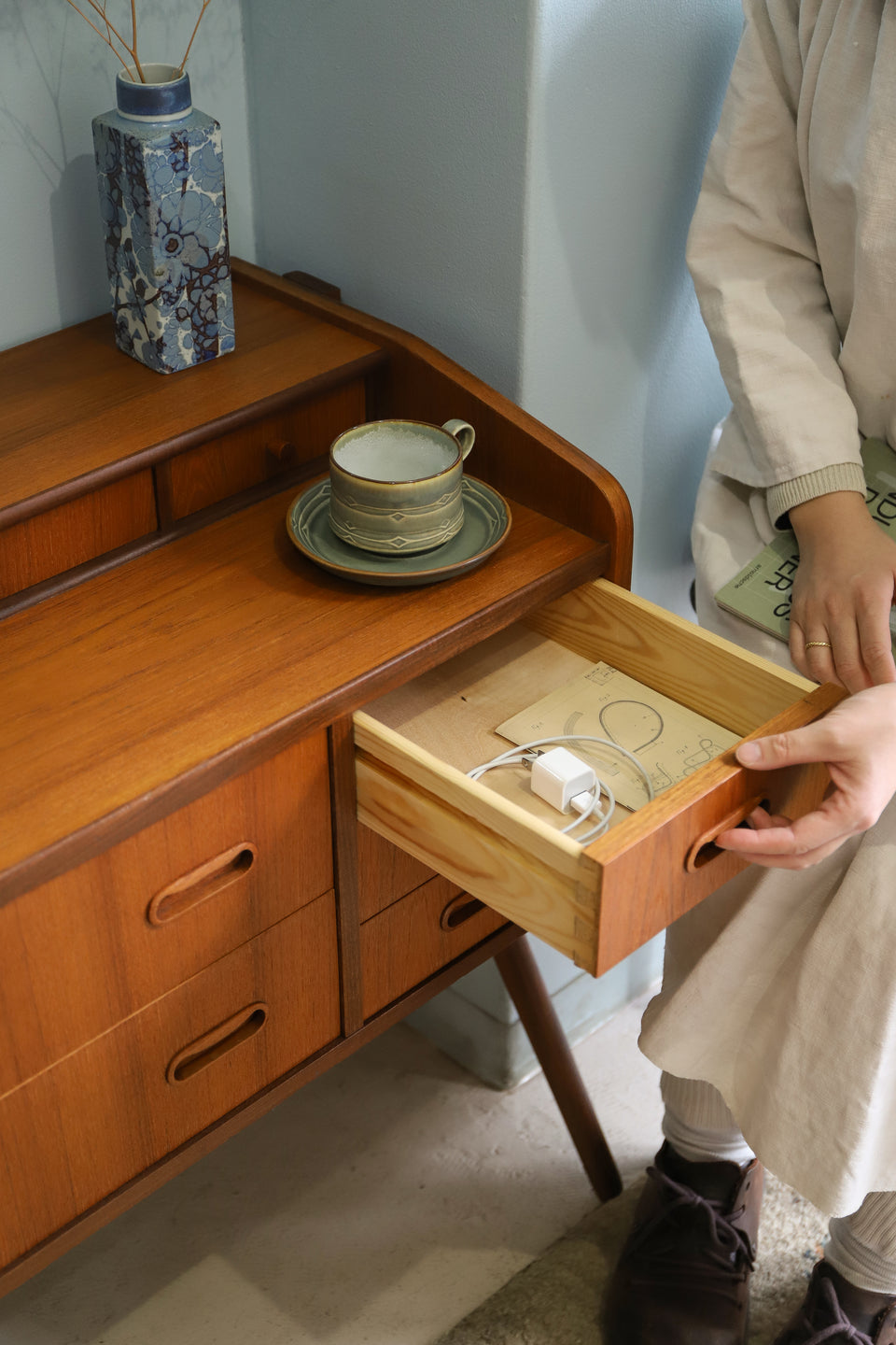 Danish Vintage A.G. SPEJL Chest/デンマークヴィンテージ チェスト チーク材 収納 北欧家具