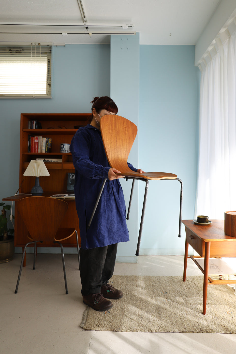 Teakwood Plywood Stacking Chair Danish Vintage/デンマークヴィンテージ プライウッド ダイニングチェア チーク材 北欧家具