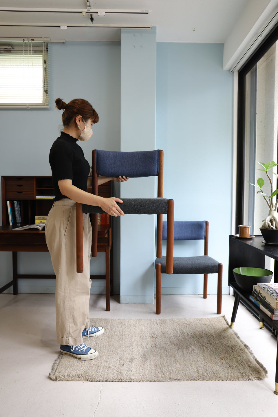 Japanese Vintage Dining Chair Scandinavian Design/ジャパンヴィンテージ ダイニングチェア 椅子 北欧デザイン