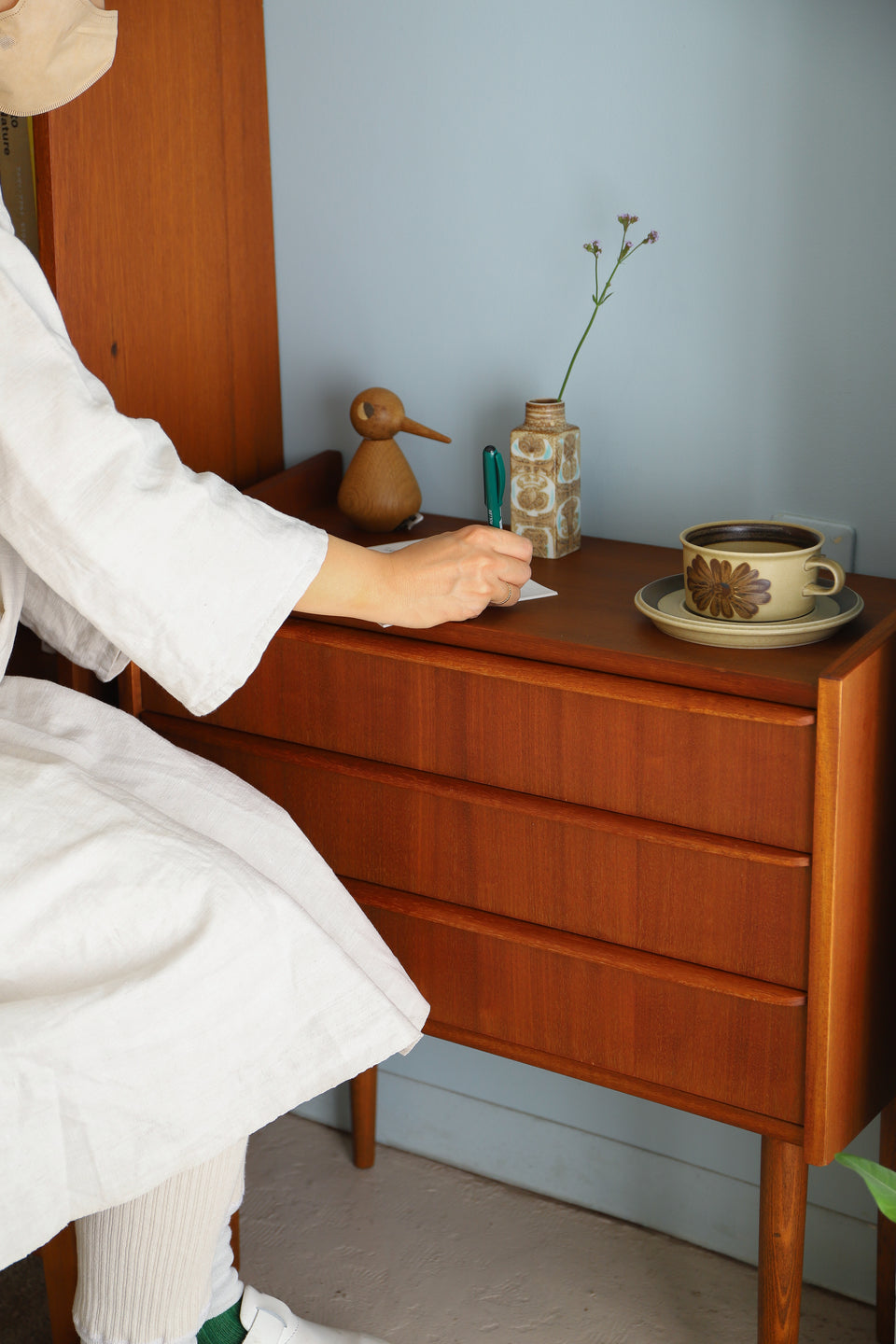 3drawers Side Chest Danish Vintage/デンマークヴィンテージ サイドチェスト 3段 収納 北欧家具