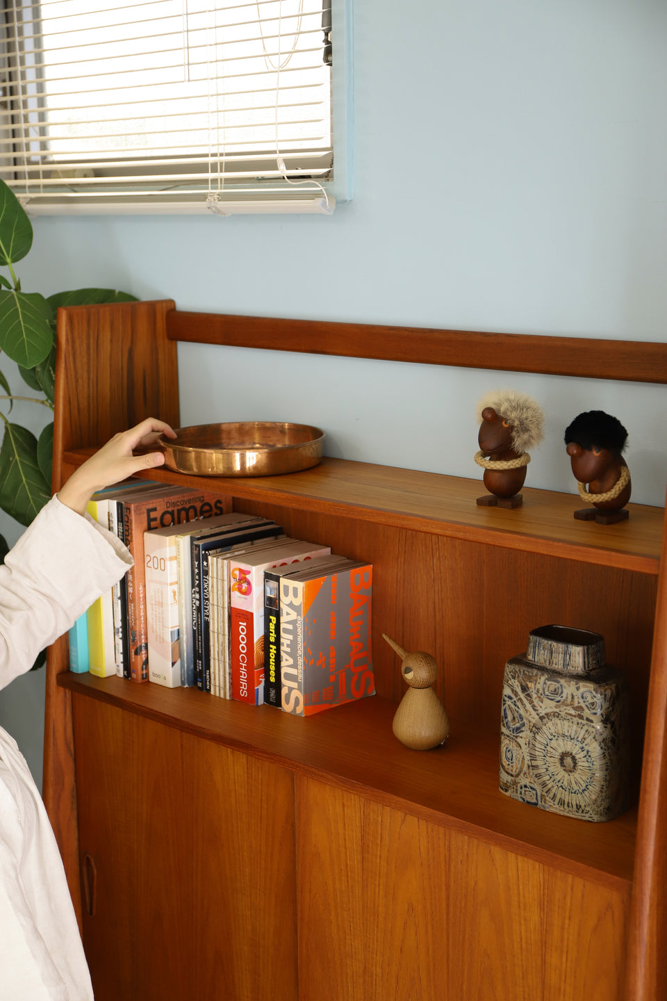 Danish Vintage High Shelf Cabinet/デンマークヴィンテージ ハイシェルフ キャビネット 収納 北欧家具