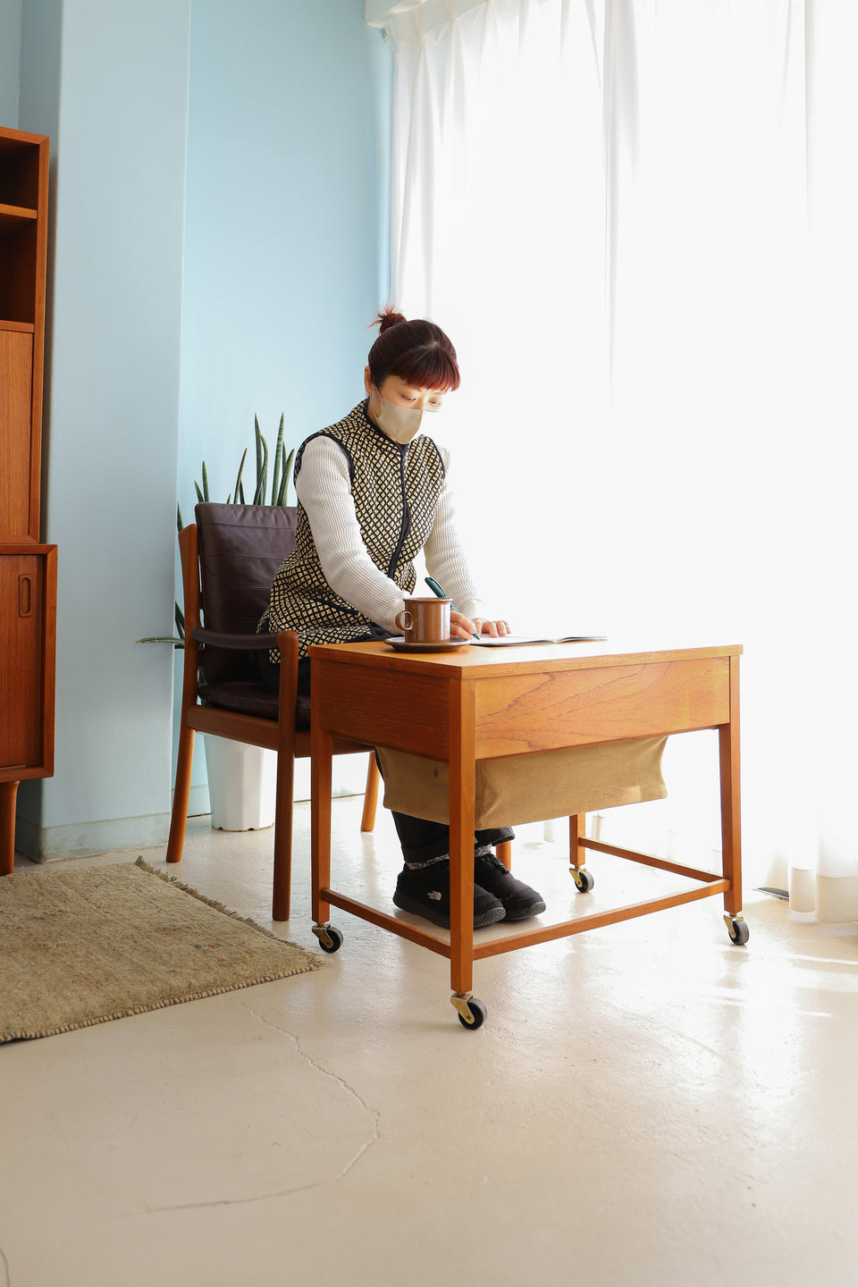 Japanese Vintage HITA CRAFTS Arm Chair Teakwood/日田工芸 アームチェア 椅子 チーク材 ジャパンヴィンテージ