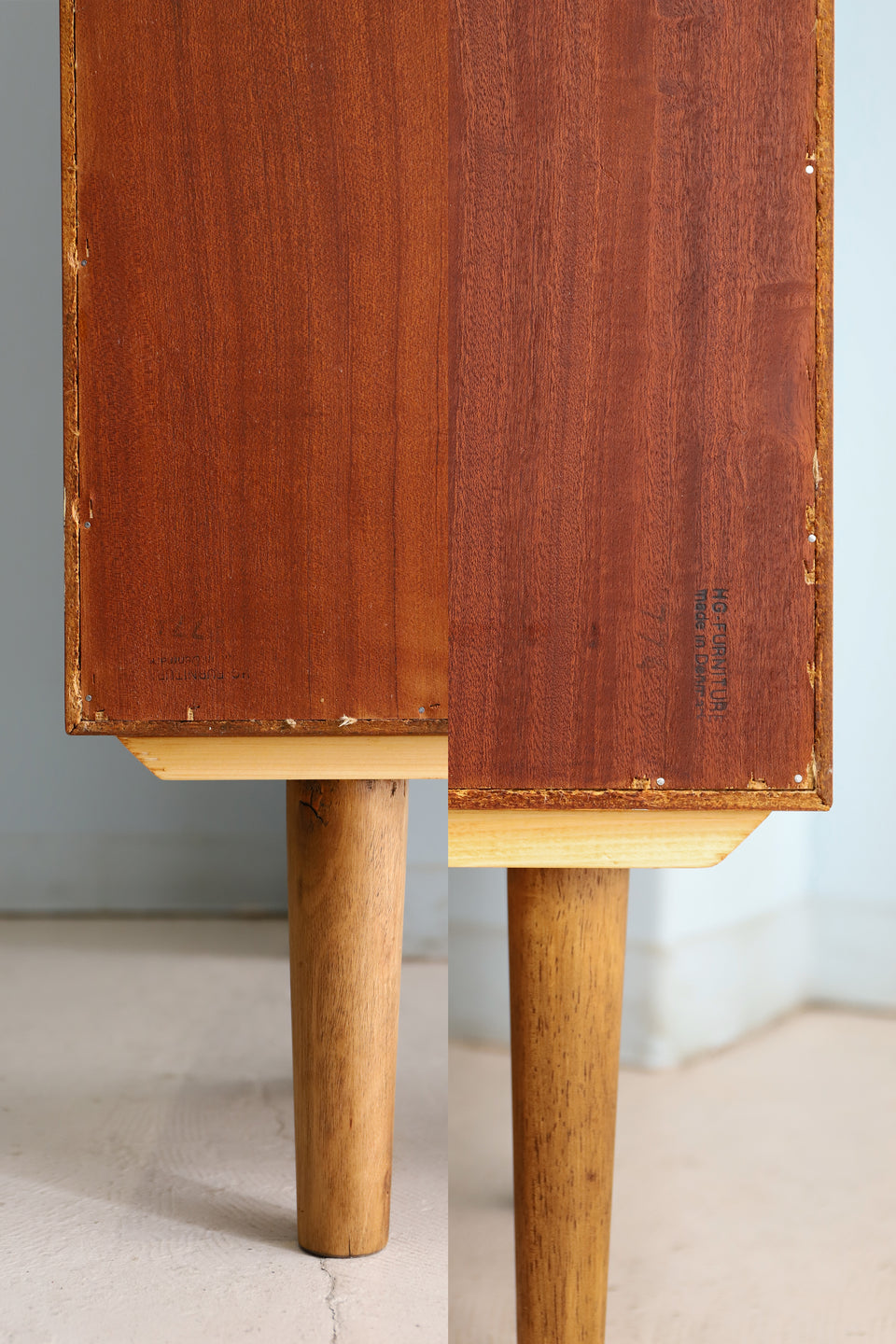 Oakwood Cabinet Bookcase Shelf HG Møbler Danish Vintage/デンマークヴィンテージ HGモブラー キャビネット ブックケース シェルフ 収納 北欧インテリア