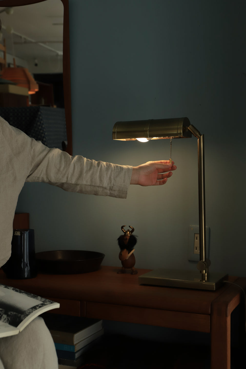 Frederick Cooper Brass Desk Lamp/フレデリッククーパー デスクランプ 真鍮 間接照明