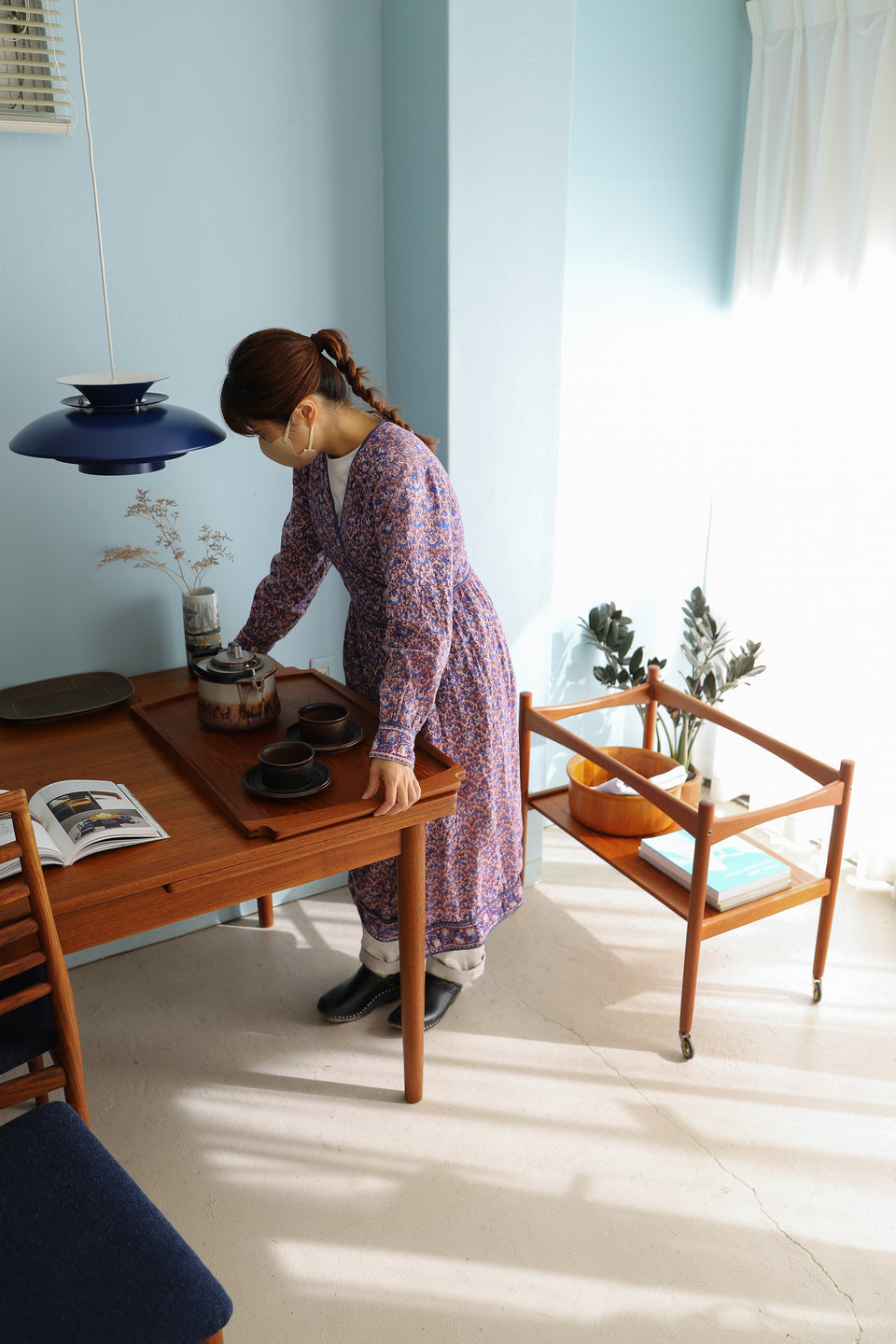 Danish Vintage Poul Hundevad Serving Trolley/デンマークヴィンテージ サービングトロリー ワゴン バーカート ポール・ハンデバッド 北欧家具