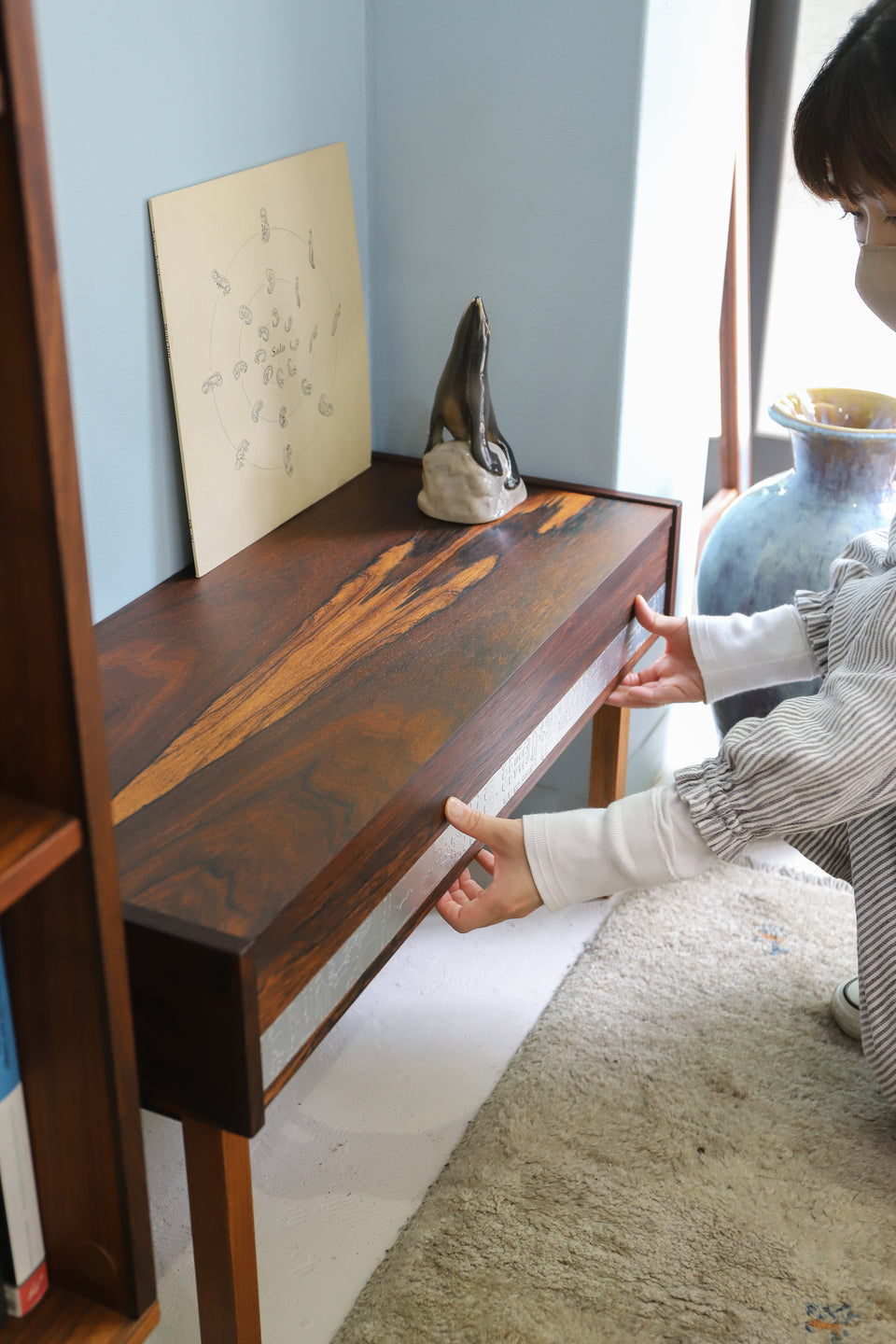 Danish Vintage J.Hølmer-Hansen Rosewood Low Board Chest/デンマークヴィンテージ ローボード チェスト ローズウッド材 北欧家具