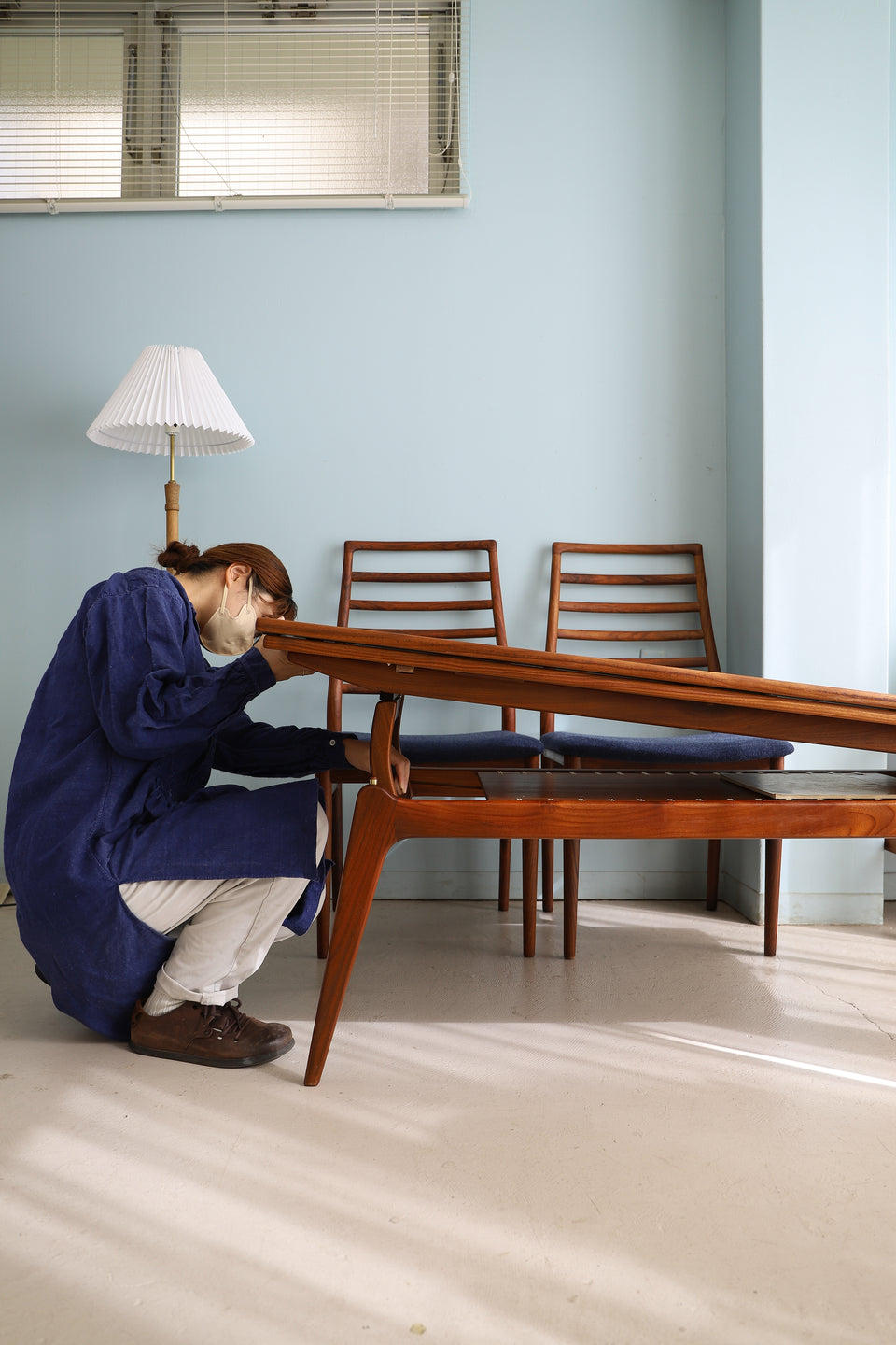 B.C.Møbler Elevator Extension Table Danish Vintage/デンマークヴィンテージ BCモブラー エレベーター エクステンションテーブル 北欧家具