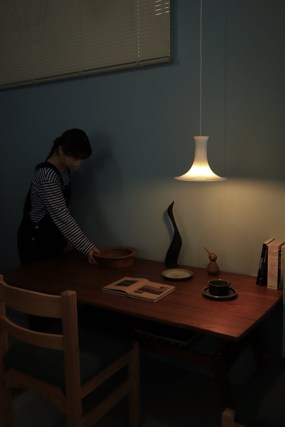 Holmegaard Pendant Light Mandarin Medium/デンマークヴィンテージ ホルムガード ペンダントライト マンダリン 照明 北欧インテリア