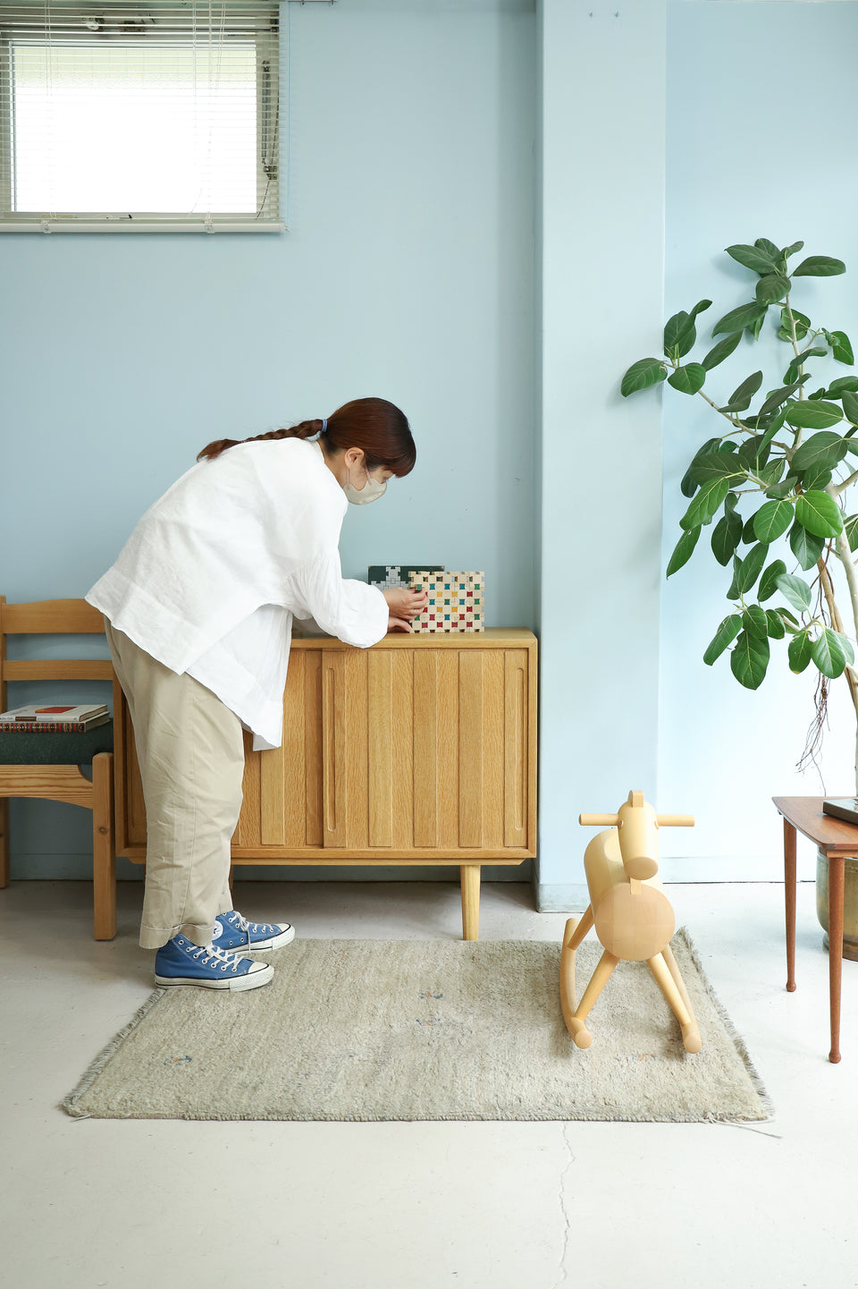 Vintage Wooden Puzzle Building Blocks/ヴィンテージ 木製パズル 積み木 玩具