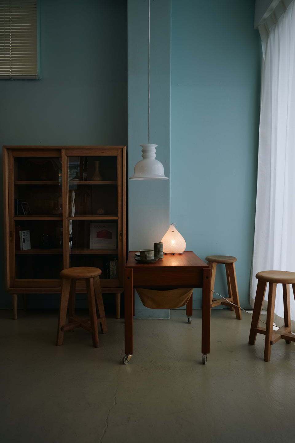 IWATA GLASS Teardrop Table Lamp/岩田ガラス テーブルランプ