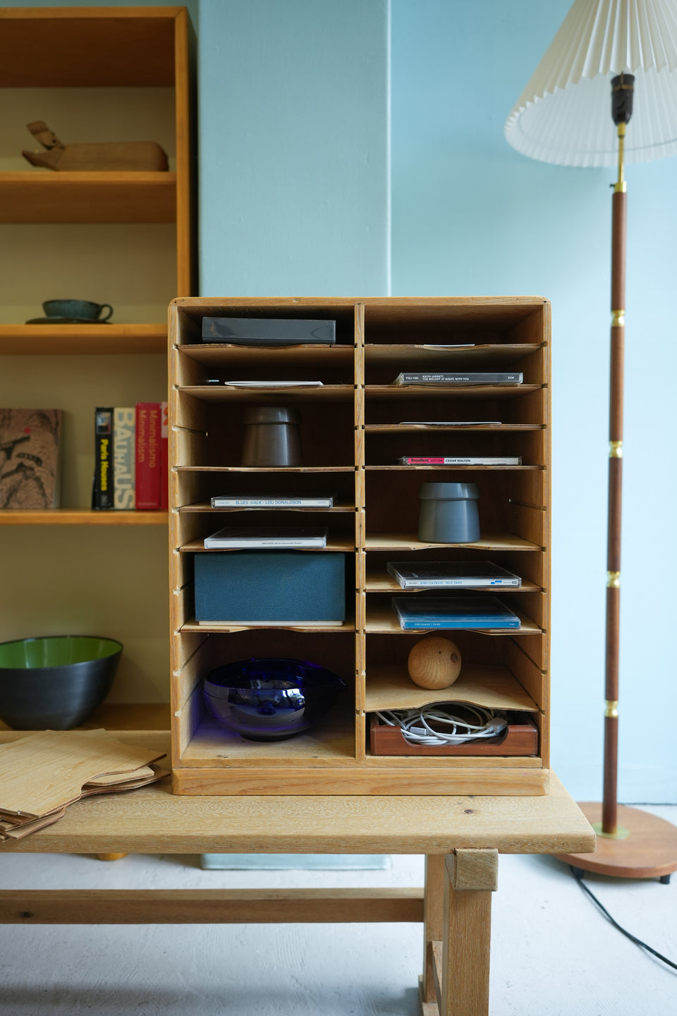 Japanese Vintage Wooden Furniture/ジャパンヴィンテージ 木の家具 長机 カルテケース 古道具 シャビーシック