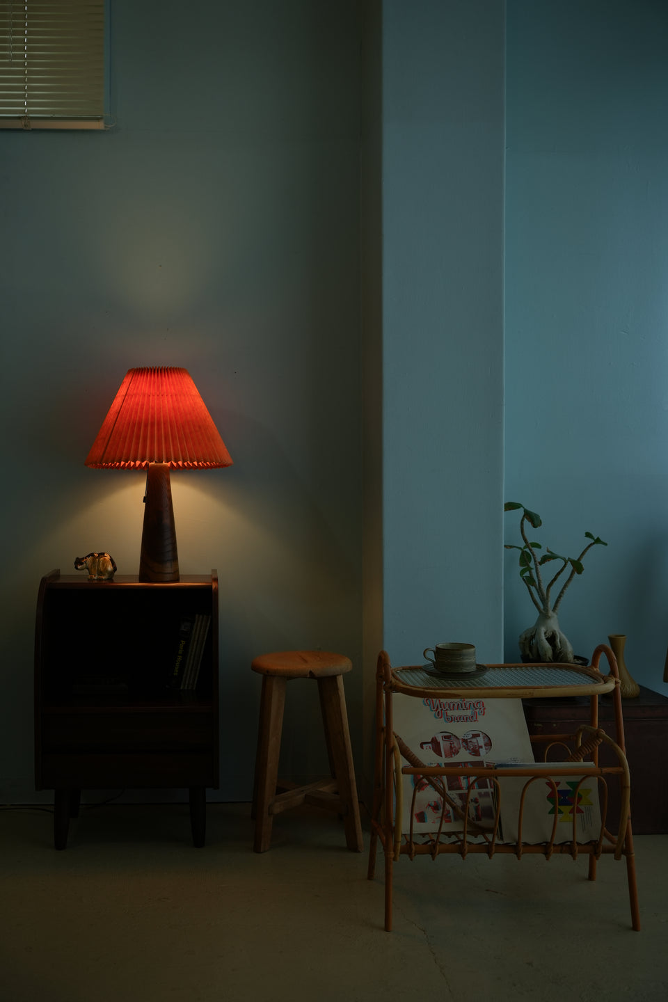 Japanese Vintage Wooden Table Lamp/ジャパンヴィンテージ テーブルランプ 木製