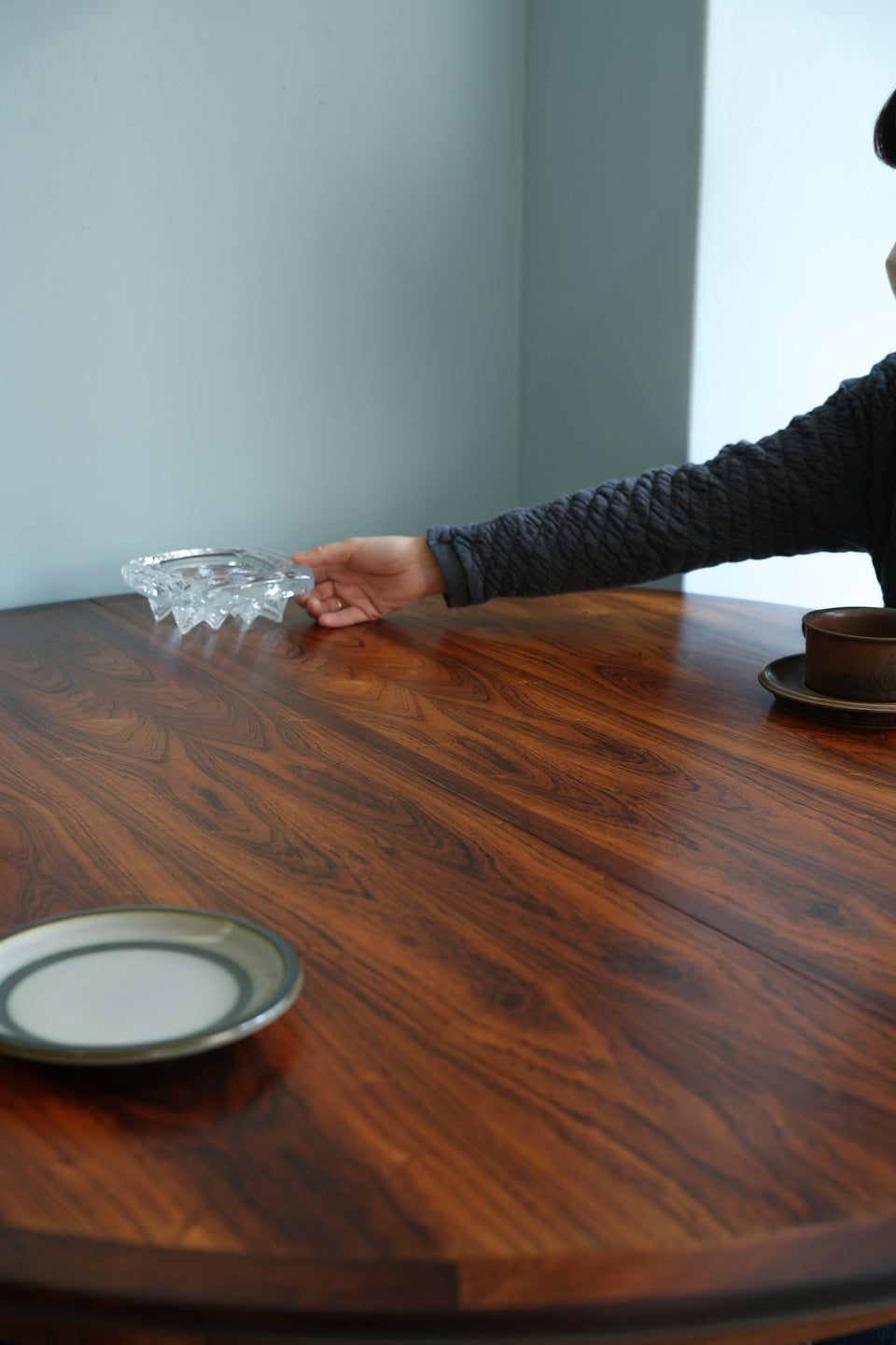 Norway Vintage Bruksbo Darby Extension Dining Table Torbjørn Afdal/ノルウェーヴィンテージ ブルクスボ エクステンションダイニングテーブル トールビョルン・アフダル ローズウッド材