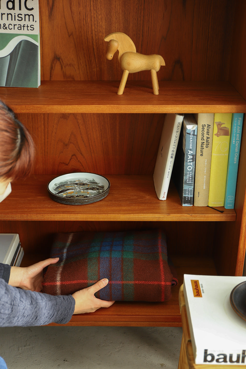 Teakwood Bookcase Danish Vintage/デンマークヴィンテージ ブックケース 本棚 チーク材 北欧家具