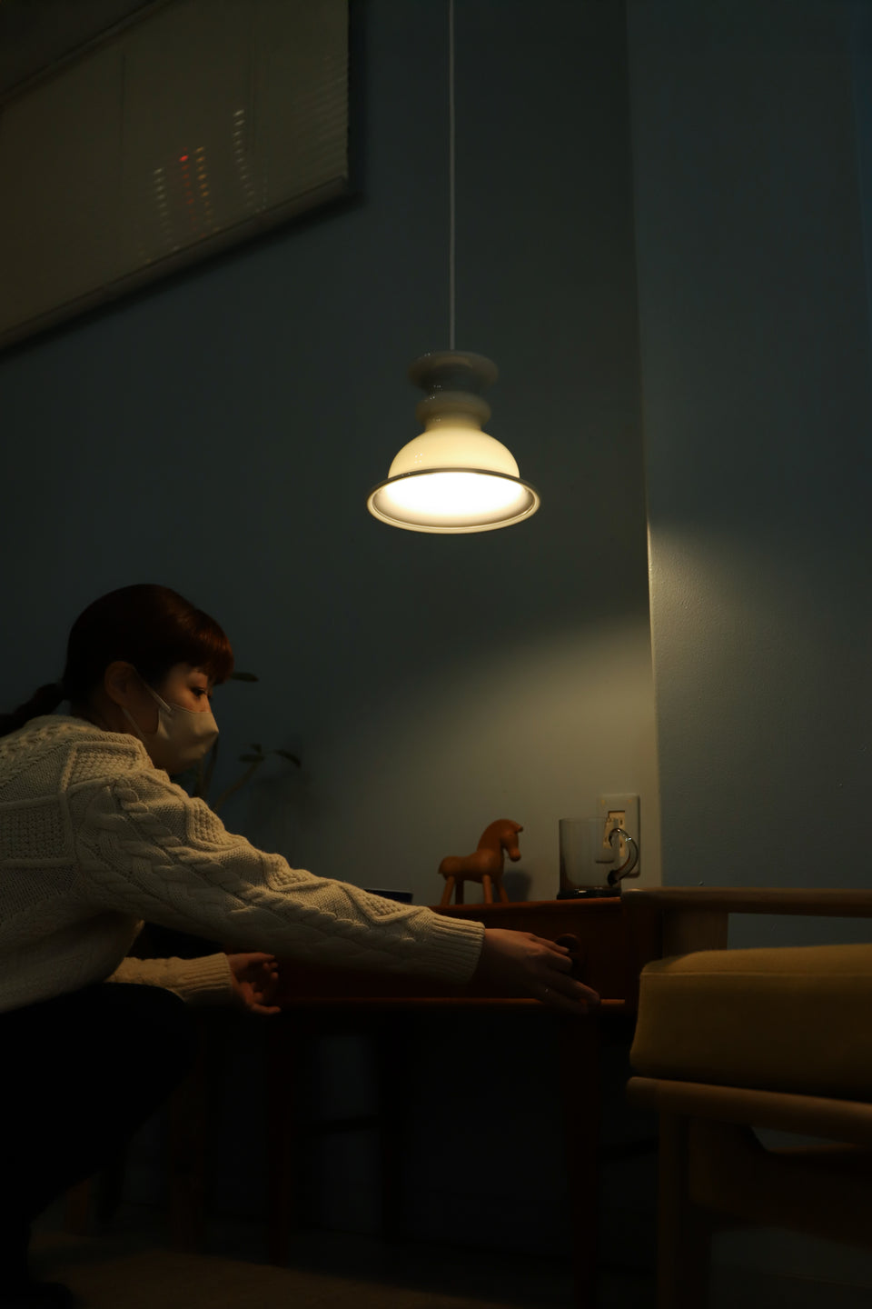Tivoli Pendant Light Holmegaard Small Gray/チボリ ペンダントライト ホルムガード グレー デンマーク ヴィンテージ