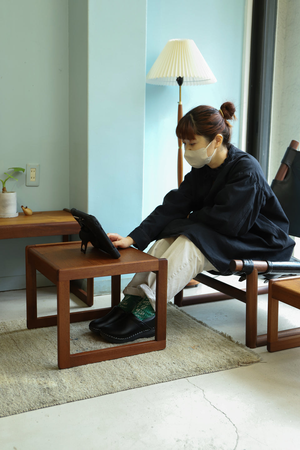 UK Vintage Sunelm Products Nesting Table/イギリスヴィンテージ ネストテーブル サイドテーブル チーク材