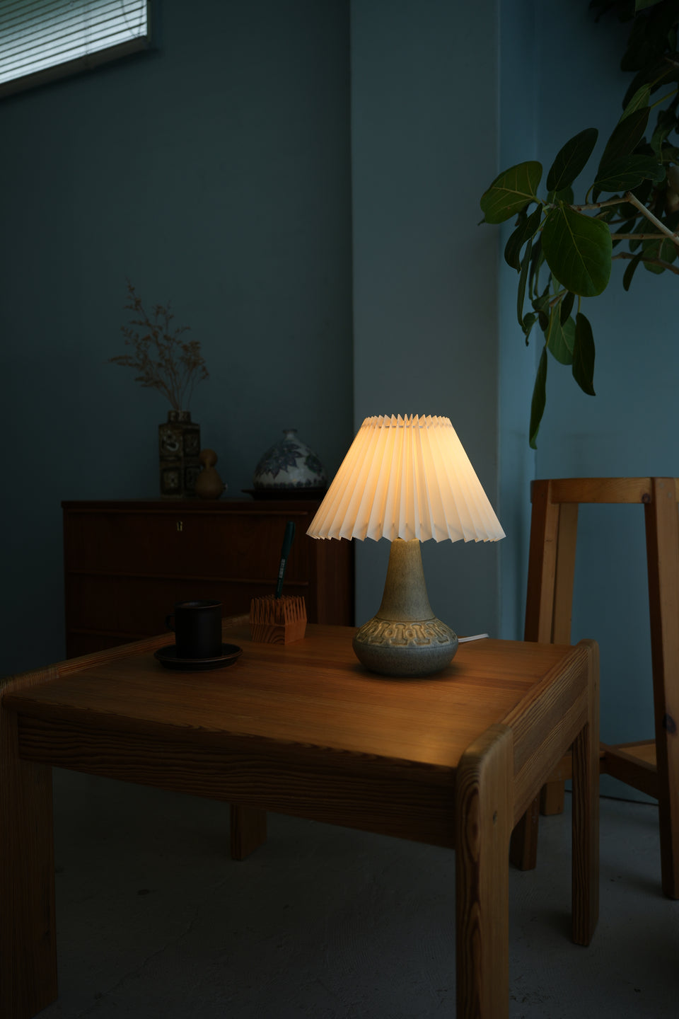 Vintage Søholm Table Lamp 1028 Gray/デンマークヴィンテージ スーホルム テーブルランプ 照明 北欧インテリア