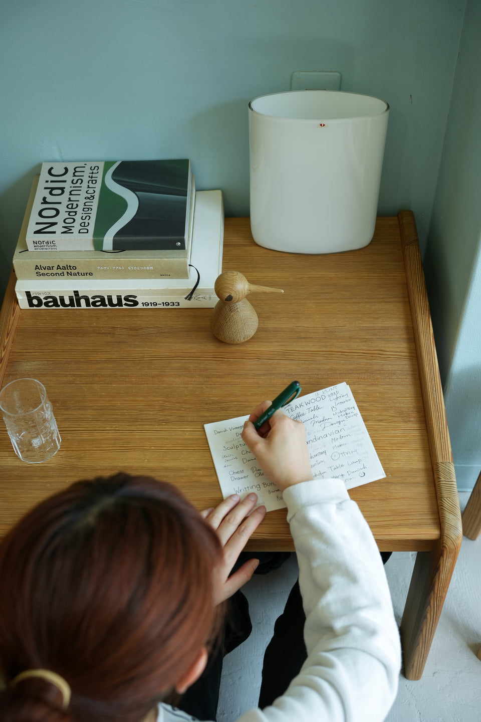 Vintage Swedese Pinewood Square Table Yngve Ekström/スウェーデンヴィンテージ スクエアローテーブル パイン材 イングヴィ・エクストローム