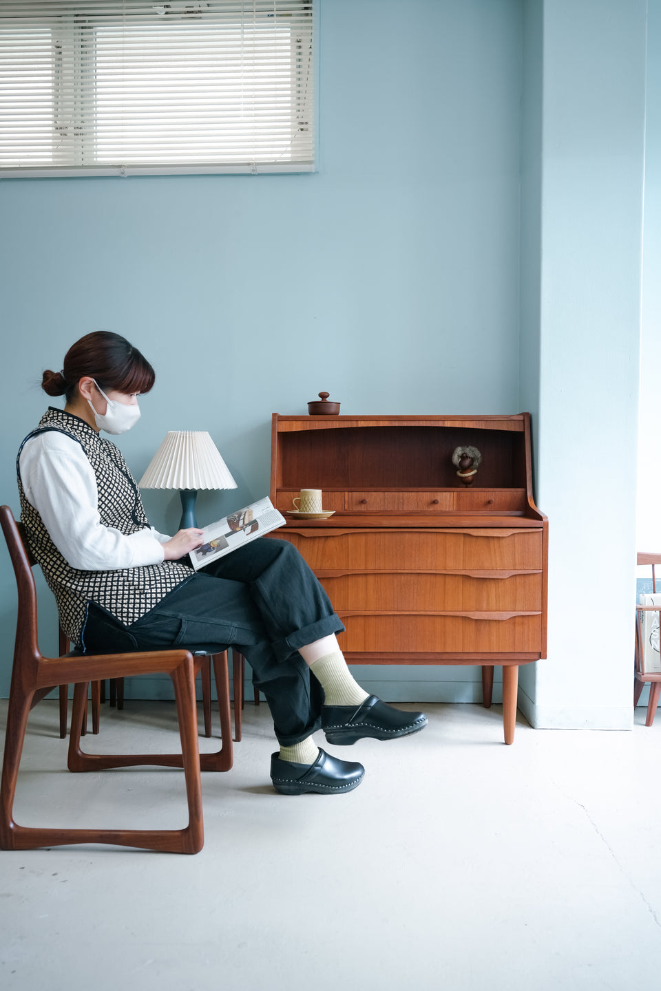 Writing Bureau Dresser Danish Vintage/デンマークヴィンテージ ライティングビューロー ドレッサー