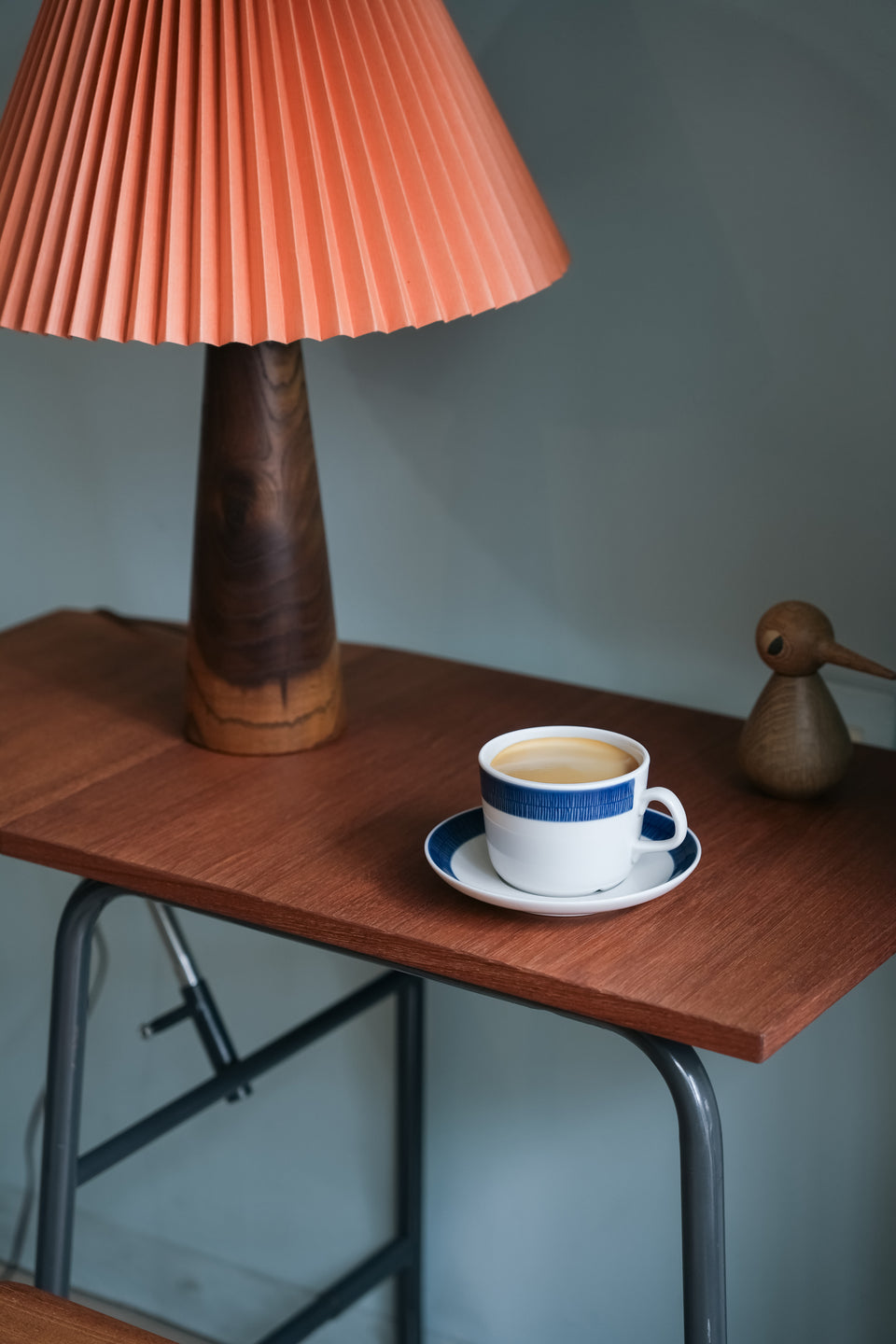 Rorstrand Koka Blå Tea Cup & Saucer Hertha Bengtson/ロールストランド コカ ブルー ティーカップ&ソーサー ヘルタ・ベングトソン