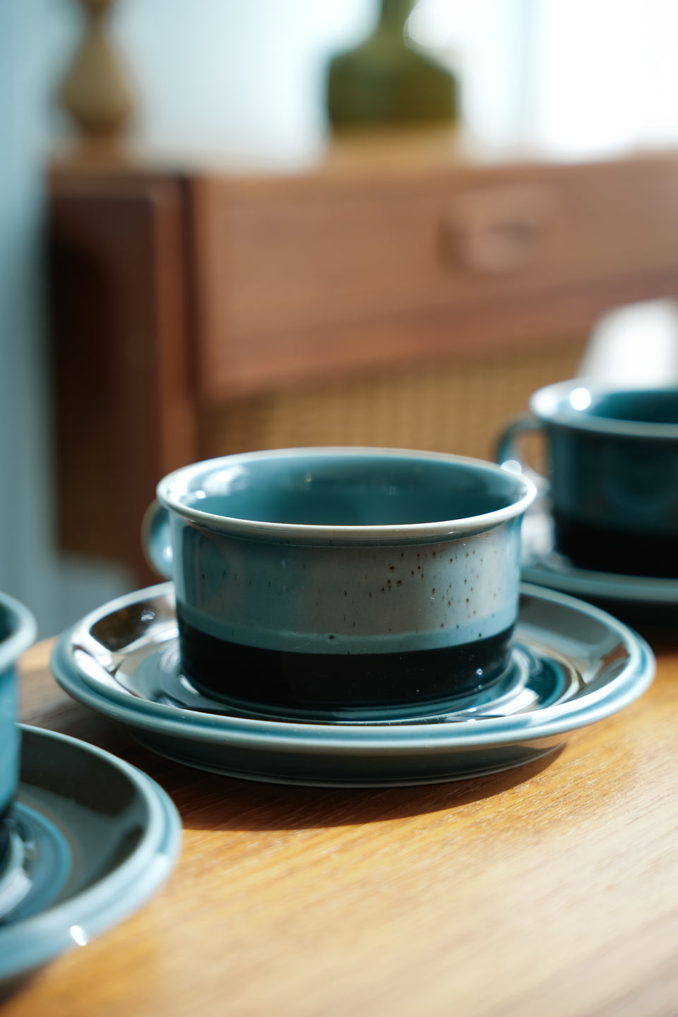 ARABIA Meri Tea Cup & Saucer Ulla Procope/アラビア メリ ティーカップ&ソーサー ウラ・プロコッペ 北欧ヴィンテージ食器