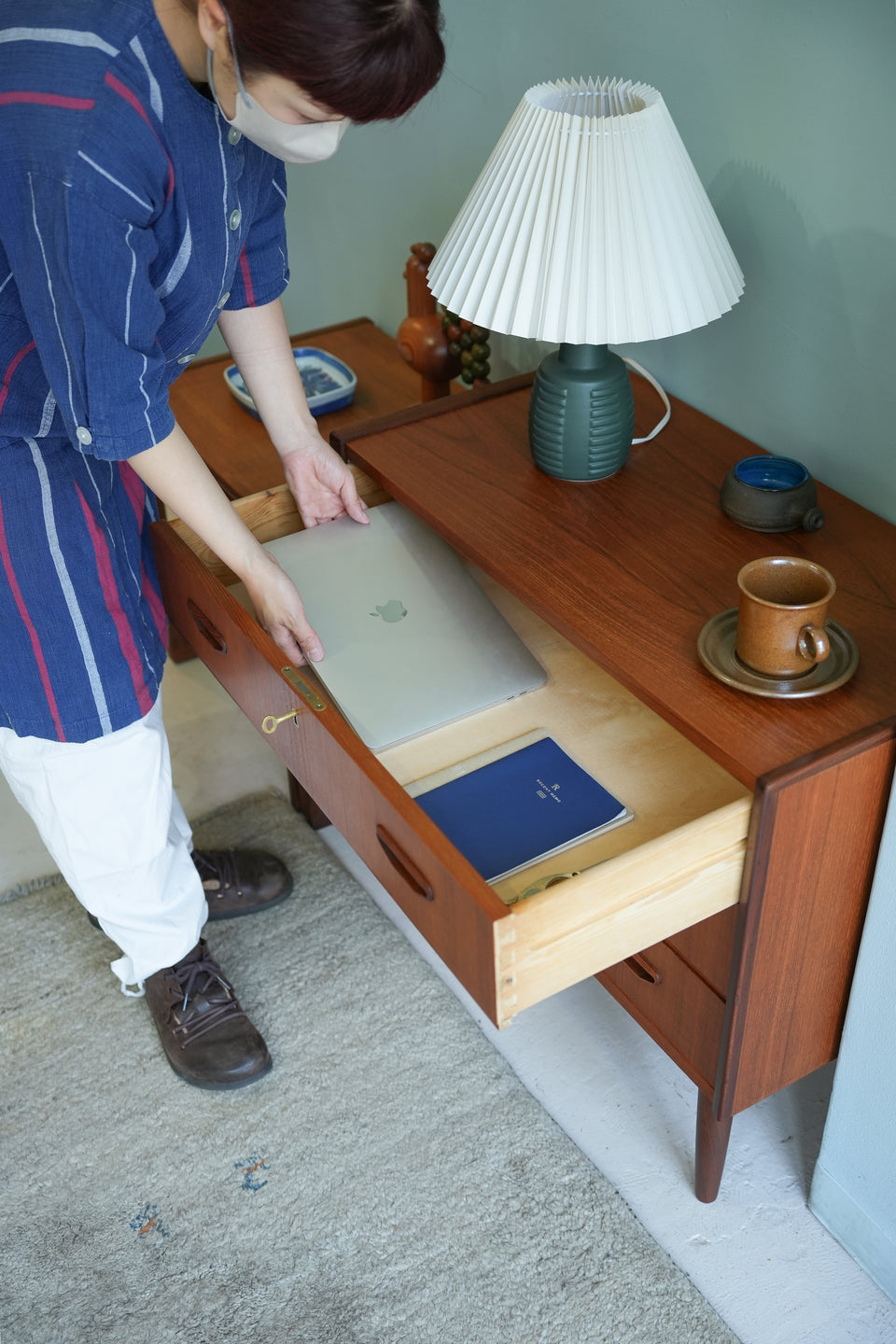 B. Groth Møbelfabrik 3drawer Chest Danish Vintage/デンマークヴィンテージ 3段チェスト 北欧家具