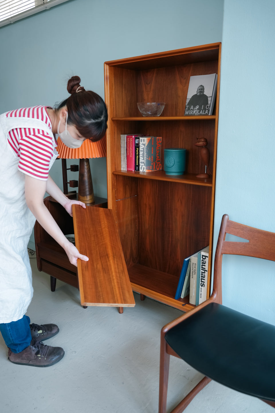 Bodafors Slim Bookcase Facett Bertil Fridhagen/スウェーデンヴィンテージ ボダフォース スリムブックケース バーティル・フリードハーゲン