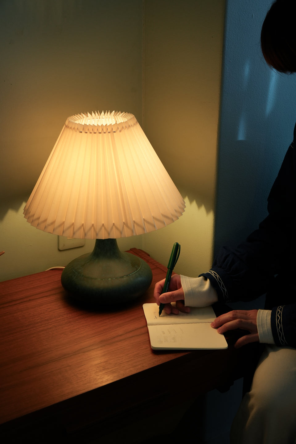 Danish Vintage Desiree Table Lamp Blue/デンマークヴィンテージ デジレ テーブルランプ 照明 北欧インテリア