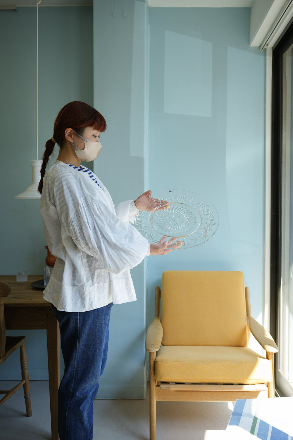 Oiva Toikka Flora Serving Plate Tumbler/オイバ・トイッカ フローラ サービングプレート タンブラー 北欧食器