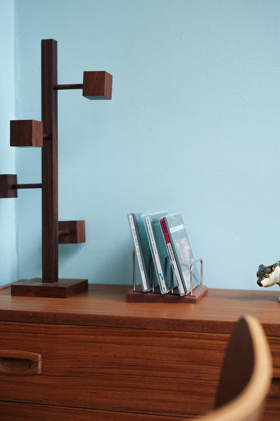 Teakwood Letter Holder Danish Vintage/レターホルダー チーク材 デンマークヴィンテージ 北欧インテリア