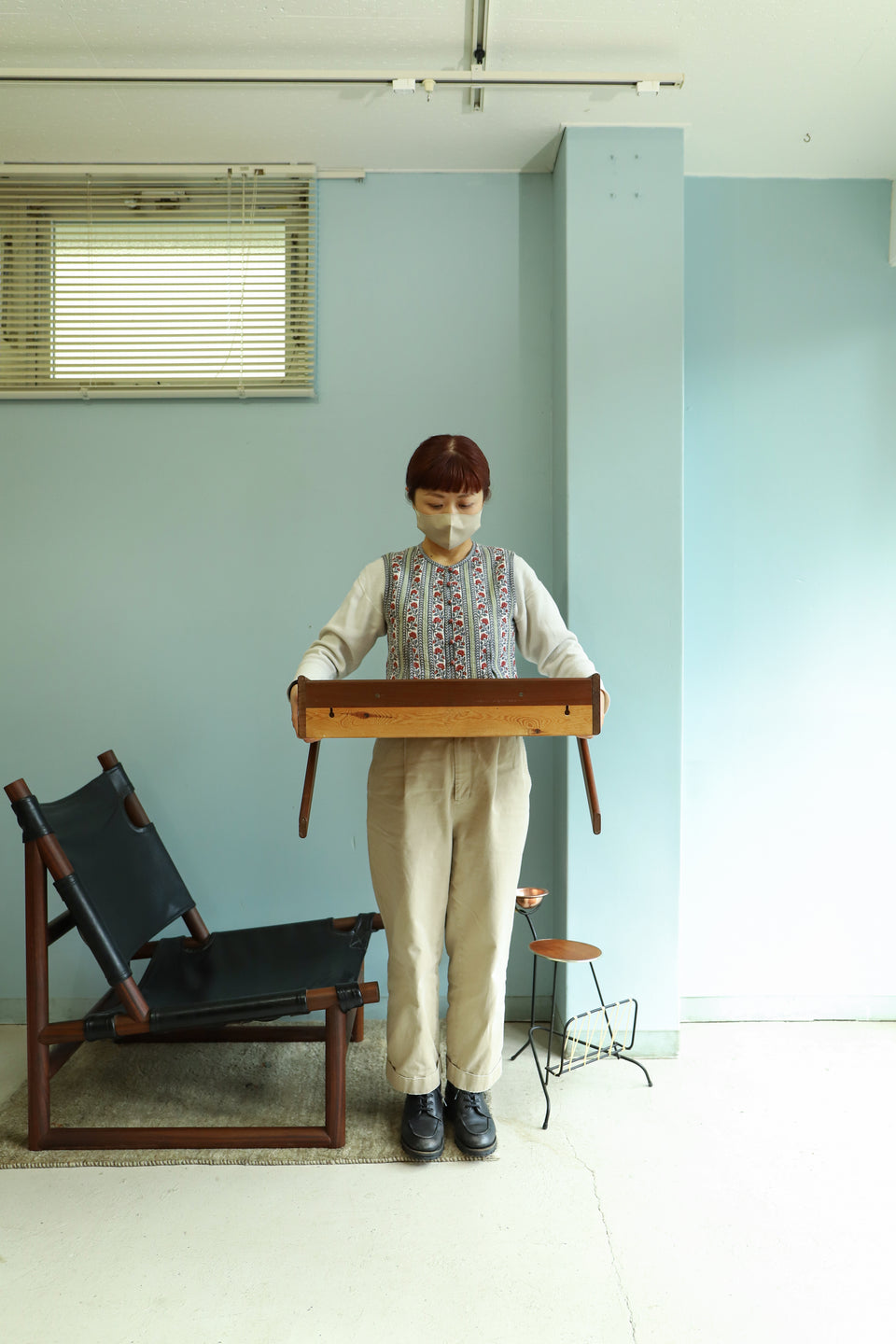 Danish Vintage Ølholm Møbelfabrik Wall Shelf Sigfred Omann/デンマークヴィンテージ ウォールシェルフ 壁掛け 北欧インテリア
