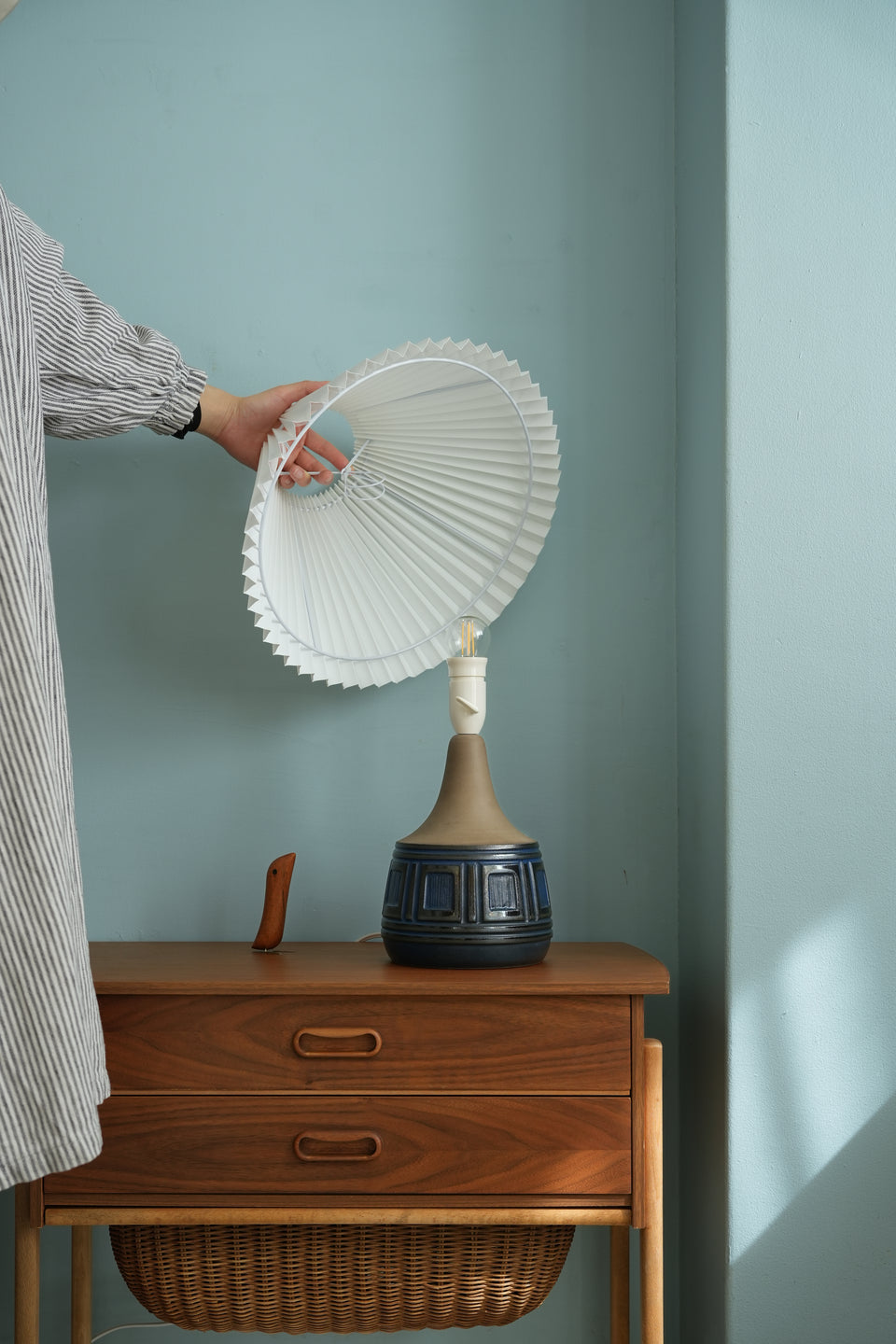 Danish Vintage Table Lamp Niels Preben Larsen/デンマークヴィンテージ テーブルランプ 照明 北欧インテリア